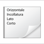 Blocchi per appunti - Formato A4 (21x29,7 cm) Orizzontale - Carta Offset bianca 80 gr