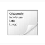 Blocchi per appunti - Formato A5 (15x21 cm) Orizzontale - Carta Offset bianca 80 gr