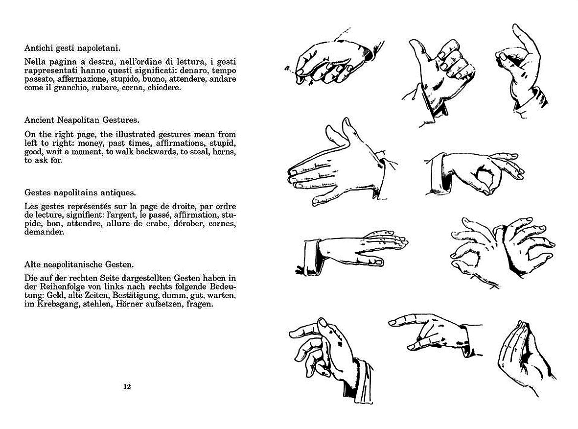 I disegni dei gesti di Bruno Munari